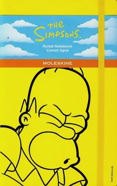 Notes L Moleskine Simpsonowie w linie żółtY