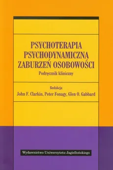 Psychoterapia psychodynamiczna zaburzeń osobowości - Outlet