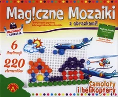 Magiczne mozaiki z obrazkami Samoloty i helikoptery