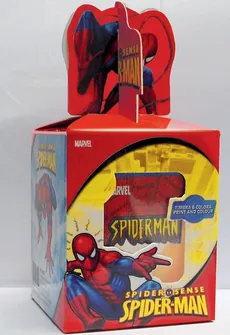 Pieczątki w pudełku Spiderman