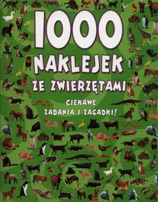 1000 naklejek ze zwięrzętami