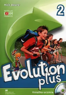 Evolution Plus 2 Książka ucznia z płytą CD - Nick Beare