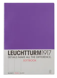Notatnik Leuchtturm1917 Jottbook A4 gładki 60 kartek fioletowy