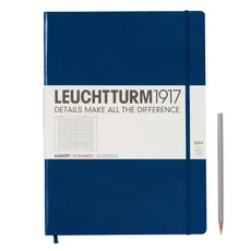 Notes Master Leuchtturm1917 Slim w kratkę granatowy 342927