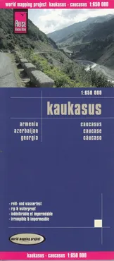 Kaukaz mapa 1:650 000