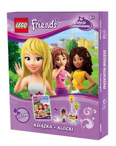 Lego Friends Początek przyjaźni Zestaw książka + klocki