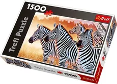 Puzzle Zebry 1500