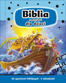 Biblia z puzzlami dla dzieci - Outlet - Anja Juhl