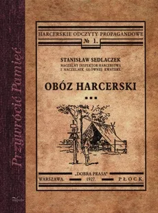 Obóz harcerski - Stanisław Sedlaczek