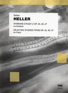 Wybrane etiudy z op 45, 46, 47 na fortepian - Outlet - Stefan Heller