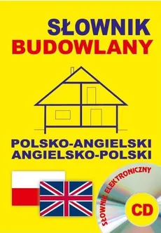 Słownik budowlany polsko-angielski angielsko-polski + CD - Jacek Gordon