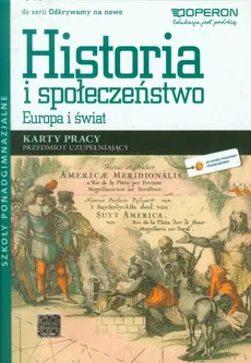 Odkrywamy na nowo Historia i społeczeństwo Europa i świat Karty pracy Przedmiot uzupełniający - Outlet - Maria Pacholska, Wiesław Zdziabek