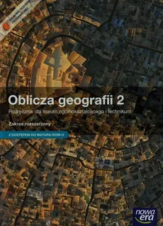 Oblicza geografii 2 Podręcznik z dostępem do Matura-ROM-U Zakres rozszerzony - Tomasz Rachwał