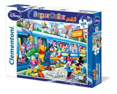Puzzle Maxi Disney Pociąg 104