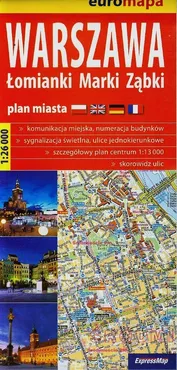 Warszawa plan miasta - Outlet