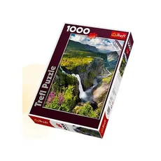 Puzzle Wodospad Voringsfossen Norwegia 1000