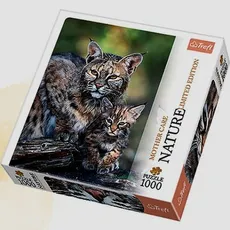 Puzzle 1000 Ryś rudy USA Nature Limited Edition Mother Care