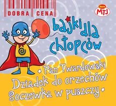 Bajki dla chłopców Pan Twardowski Dziadek do orzechów Soczewka w puszczy 3CD - Outlet