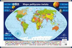 Świat polityczny mapa ścienna 1: 40 000 000