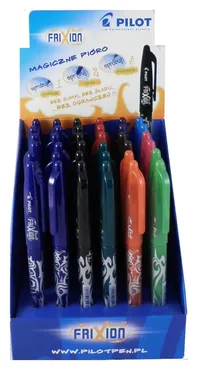 Długopis żelowy Pilot FriXion Ball Display 36 sztuk mix kolorów