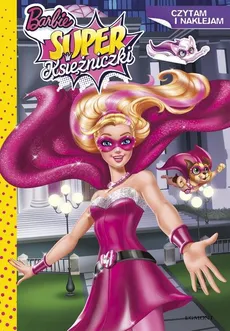 Barbie Super Księżniczki Czytam i naklejam - Outlet