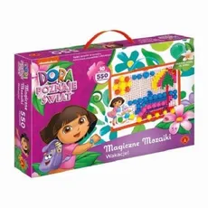 Magiczne mozaiki Dora poznaje świat wakacje 550 - Outlet