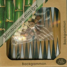 Bambusowe mini gry Backgammon