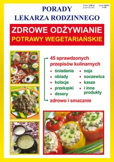 Zdrowe odżywianie Potrawy wegetariańskie - Anna Smaza