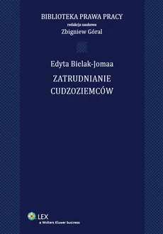 Zatrudnianie cudzoziemców - Edyta Bielak-Jomaa