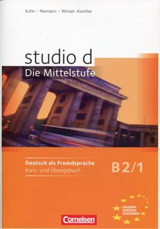 Studio d B2/1 Kurs und Ubungsbuch + CD - Outlet