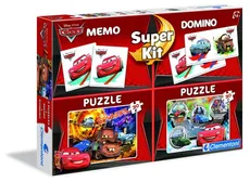 Puzzle Memo Domino SL Samochody 2 x 30  Super Kit Cars - Outlet