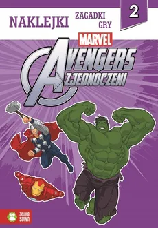 Avengers Zjednoczeni Część 2 Naklejki zagadki gry - Outlet
