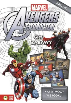 Avengers gry i zabawy + karty do zabawy do wypchnięcia - Outlet