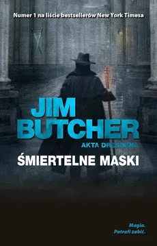 Akta Dresdena Śmiertelne maski - Outlet - Jim Butcher