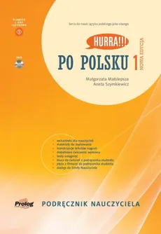 Hurra!!! Po polsku 1 Podręcznik Nauczyciela Nowa Edycja - Małgorzata Małolepsza, Aneta Szymkiewicz