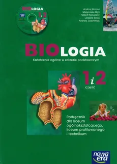 Biologia 1 i 2 Podręcznik Zakres podstawowy - Outlet - Małgorzata Kłyś, Robert Konieczny, Andrzej Kornaś