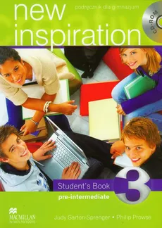New Inspiration 3 student's book with CD - Judy Garton-Sprenger, Philip Prowse