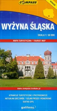 Wyżyna Śląska mapa turystyczna