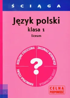 Ściąga Język polski 1