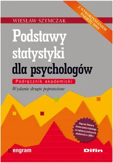 Podstawy statystyki dla psychologów - Outlet - Wiesław Szymczak