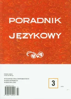 Poradnik Językowy 3/2011