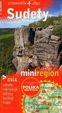 Mini Region Sudety przewodnik + atlas - Outlet