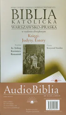 Audio Biblia 3 (21) Księgi Judyty Estery CD