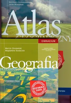 Geografia 2 podręcznik z atlasem geograficznym - Outlet - Marcin Chrabelski, Kazimierz Cichoszewski, Magdalena Dudaczyk