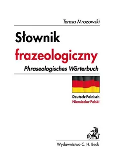 Słownik frazeologiczny niemiecko-polski - Outlet - Teresa Mrozowski