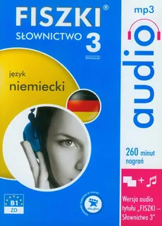 FISZKI audio Język niemiecki Słownictwo 3 - Outlet