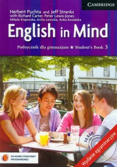 English in Mind 3 Student's Book + CD - Richard Carter, Herbert Puchta, Jeff Stranks