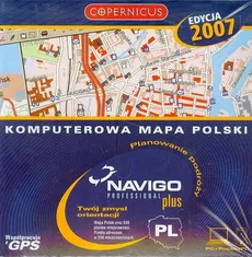Komputerowa mapa Polski