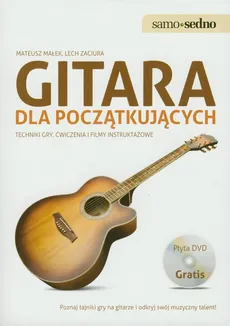 Gitara dla początkujących z płytą DVD - Outlet - Mateusz Małek, Lech Zaciura