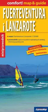 Fuerteventura i Lanzarote 1:150 000